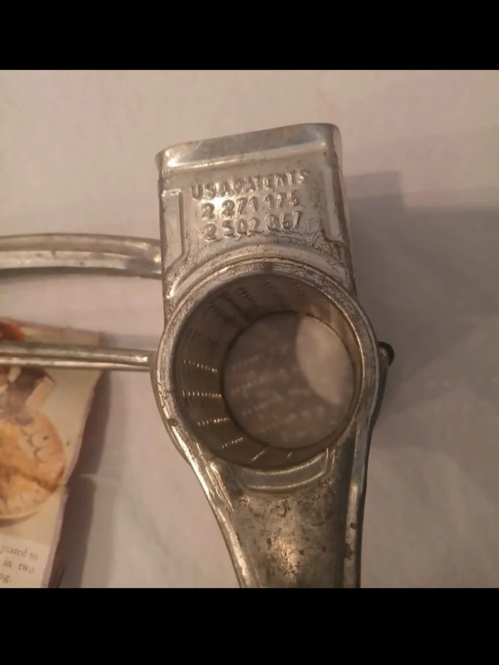 Vintage French Mouli Rotary Grater